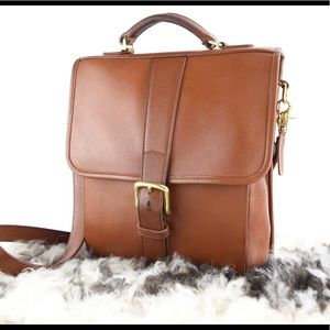 Vintage Coach Emerson Crossbody Briefcase Bag